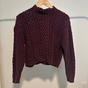 Vintage Purple Heavy Sweater